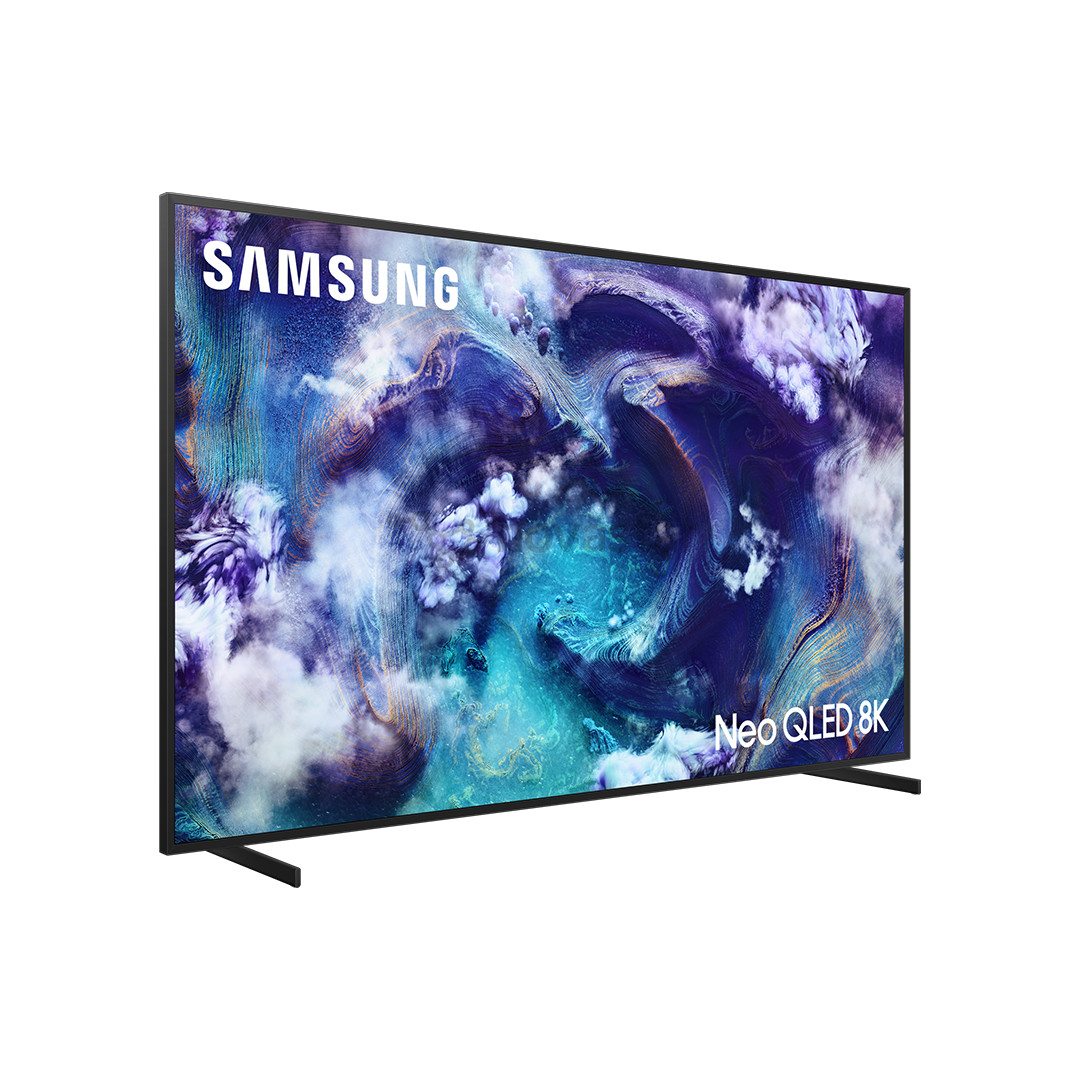 Televizorius Samsung QN900F, 75'', 8K, Neo QLED, Mini LED, juodas
