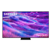 Televizorius Samsung QN80F, 75'', 4K UHD, QLED, pilkas