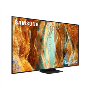 Televizorius Samsung QN70F, 85'', 4K UHD, Neo QLED, Mini LED, juodas