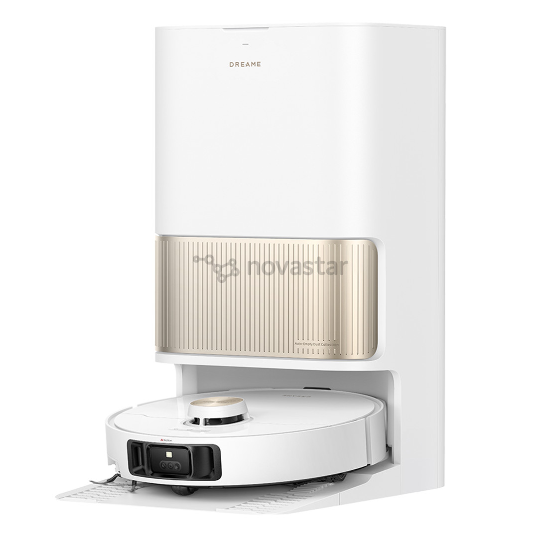 Dulkių siurblys robotas Dreame L40s Pro Ultra, šlapio ir sauso valymo, baltas