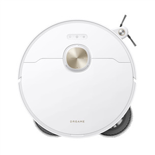 Dulkių siurblys robotas Dreame L40s Pro Ultra, šlapio ir sauso valymo, baltas