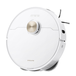 Dulkių siurblys robotas Dreame L40s Pro Ultra, šlapio ir sauso valymo, baltas