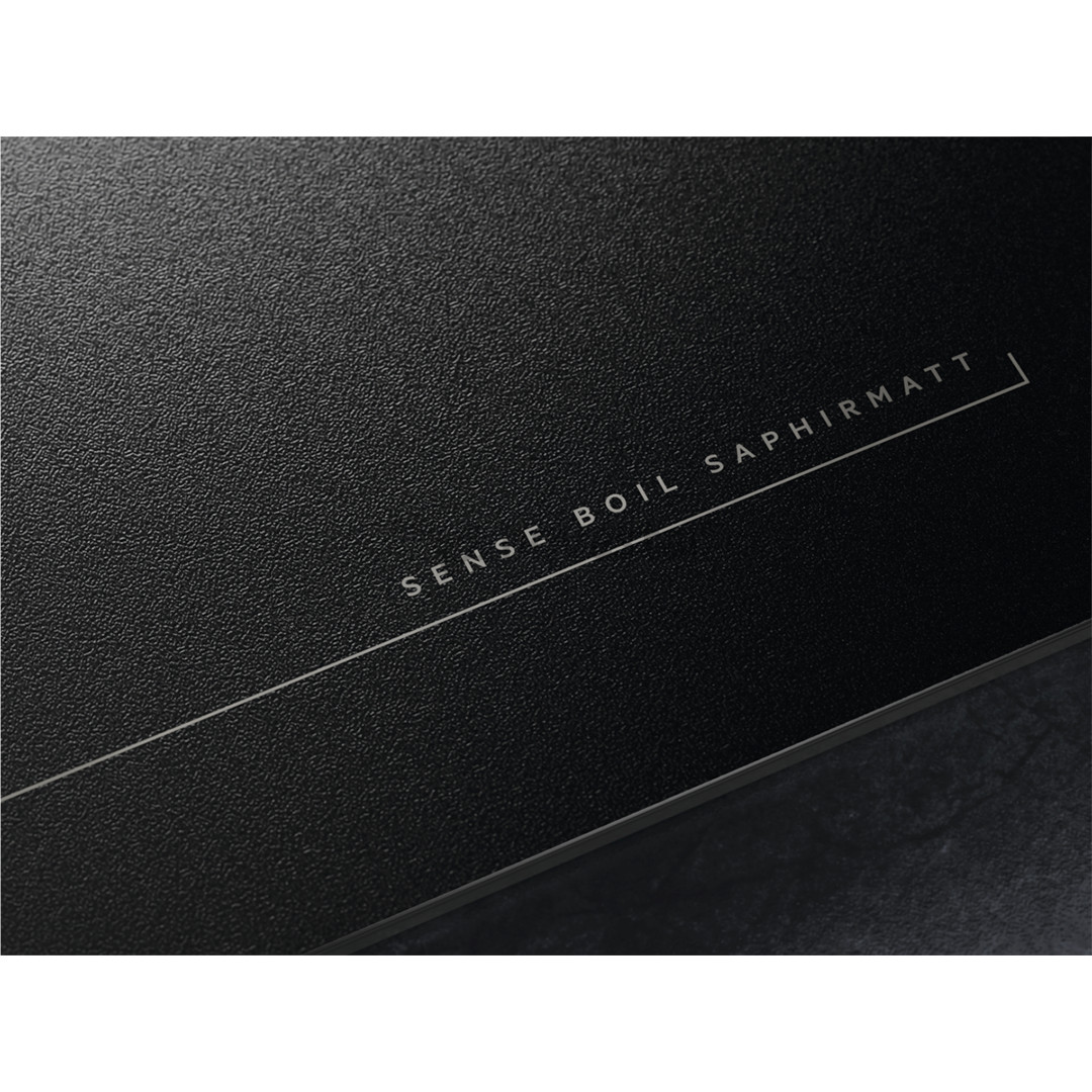 AEG 7000 Series SaphirMatt® Hob2Hood, plotis 58 cm, berėmė, juoda - Įmontuojama indukcinė kaitlentė