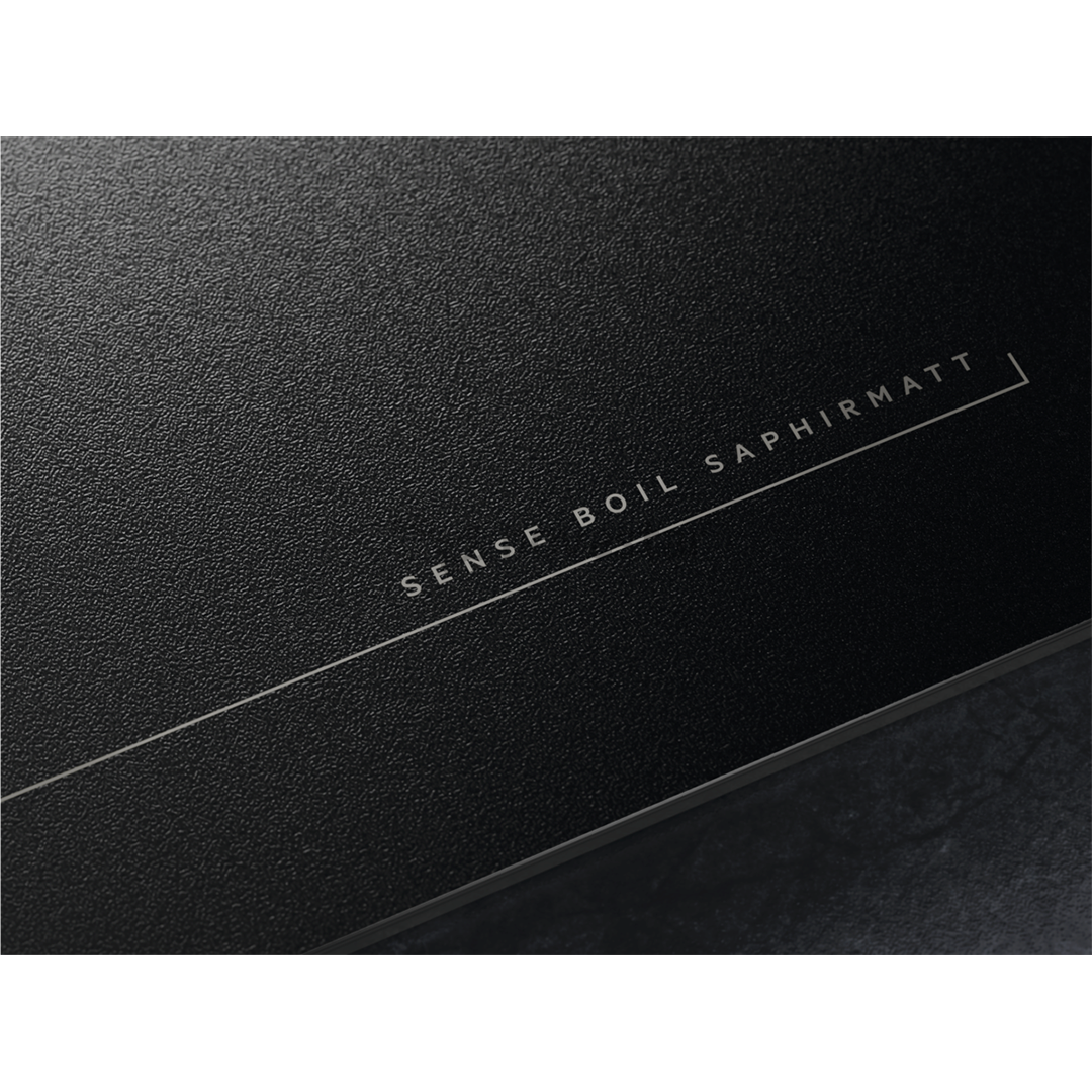 AEG 7000 Series SaphirMatt® Hob2Hood, plotis 58 cm, be rėmelio, juoda - Įmontuojama kaitlentė