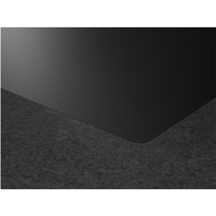 AEG 7000 Series SaphirMatt® Hob2Hood, plotis 58 cm, be rėmelio, juoda - Įmontuojama kaitlentė
