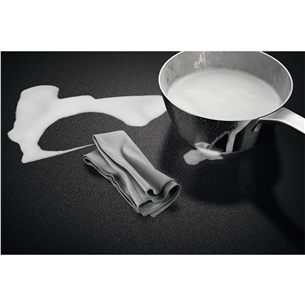 AEG 7000 Series SaphirMatt® Hob2Hood, plotis 58 cm, be rėmelio, juoda - Įmontuojama kaitlentė