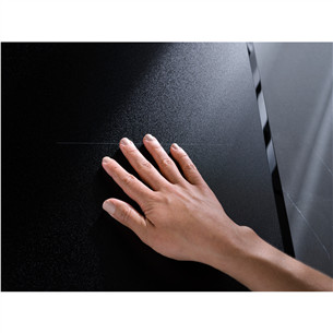 AEG 7000 Series SaphirMatt® Hob2Hood, plotis 58 cm, berėmė, juoda - Įmontuojama indukcinė kaitlentė