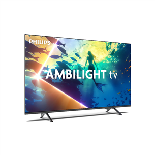 Televizorius Philips PUS8010, 55'', 4K UHD, LED, juodas