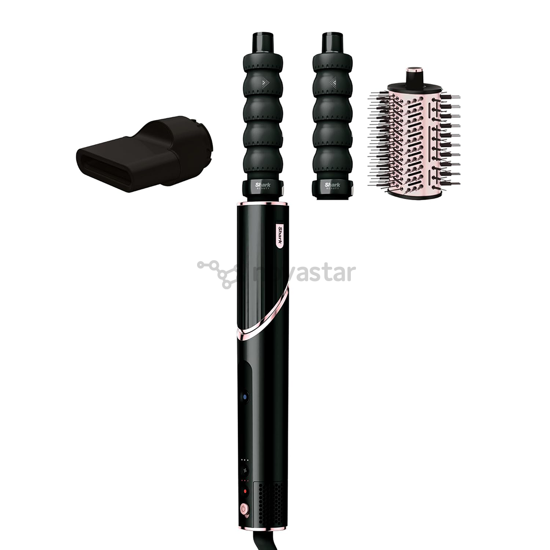 Plaukų formavimo šukos Shark FlexStyle, 1650 W, aukso spalvos