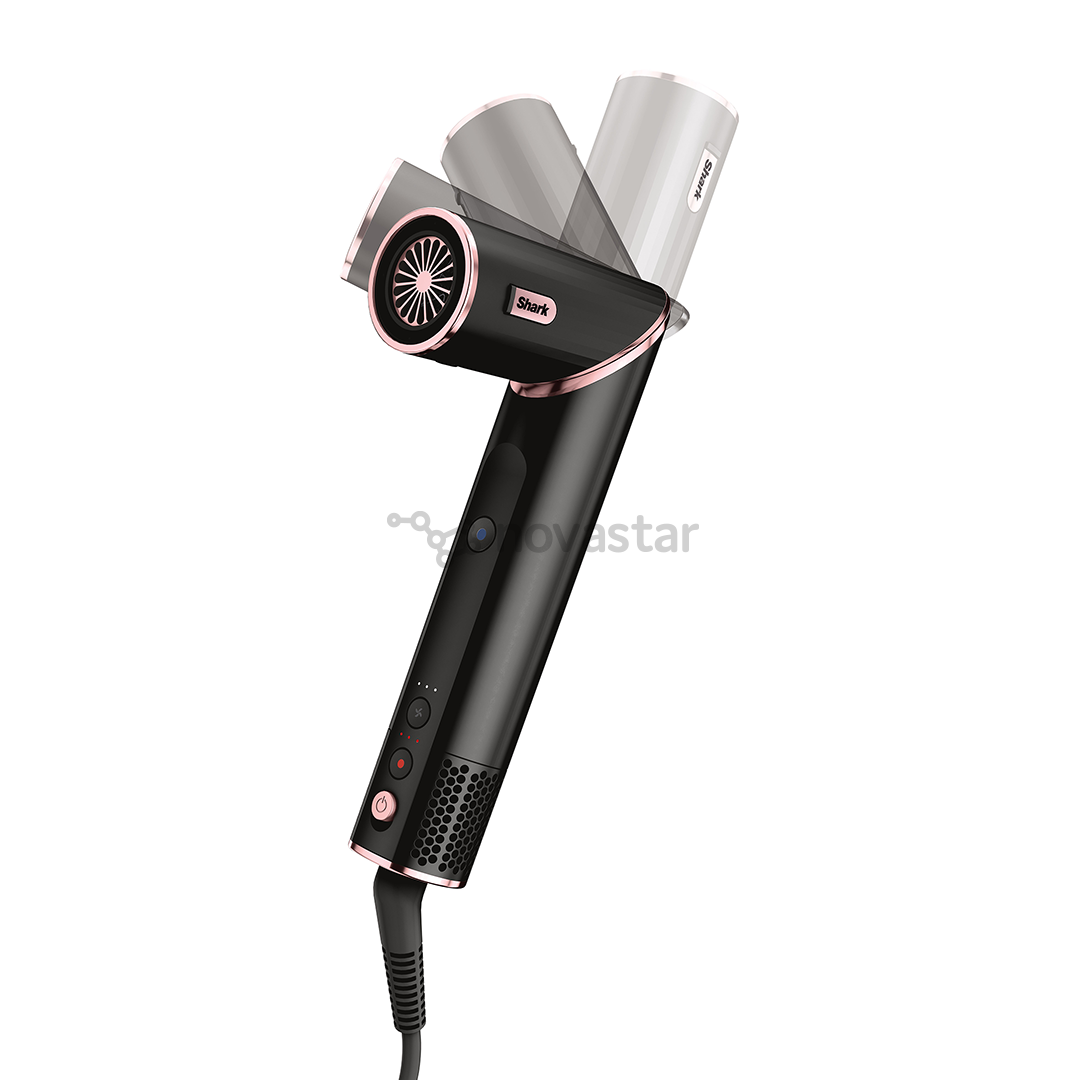 Plaukų formavimo šukos Shark FlexStyle, 1650 W, aukso spalvos