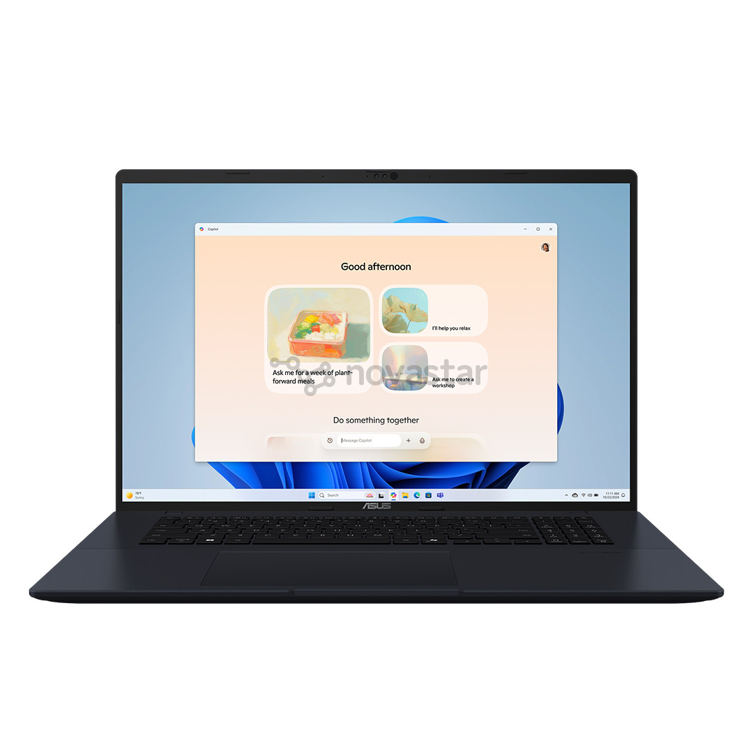 Asus Vivobook 18, 18,7'', WUXGA, 144 Hz, Ryzen 7, 16 GB, 1 TB, ENG, quiet blue - Notebook M1807HA-S8033W