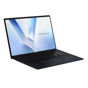 Nešiojamas kompiuteris Asus Vivobook 18, 18,7'', WUXGA, 144 Hz, Ryzen 7, 16 GB, 1 TB, ENG, tamsiai mėlynas