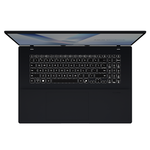 Nešiojamas kompiuteris Asus Vivobook 18, 18,7'', WUXGA, 144 Hz, Ryzen 7, 16 GB, 1 TB, ENG, tamsiai mėlynas