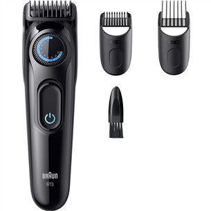 Barzdaskutė Braun Beard Trimmer Series 3, juoda