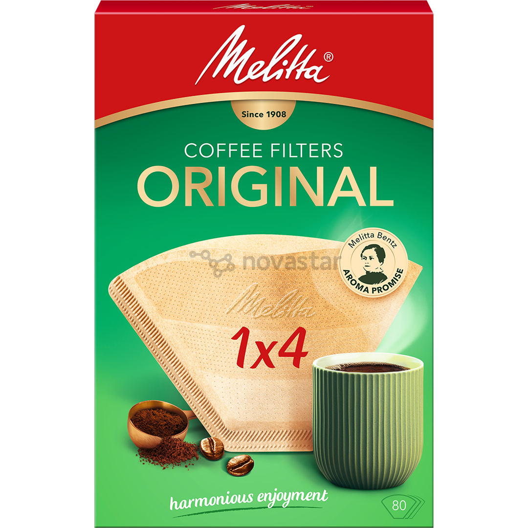 Kavos filtras Melitta 0.1097.61, 80 vnt.