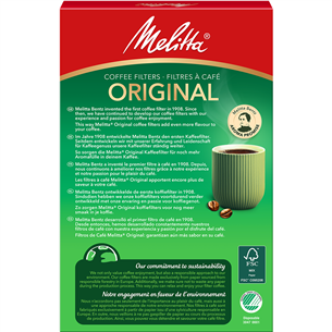 Kavos filtras Melitta 0.1097.61, 80 vnt.