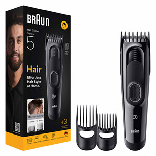 Braun Hair Clipper Series 5, black - Hair clipper