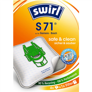 Swirl Micropor S 71, 4 vnt. - Dulkių maišeliai
