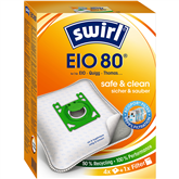 Dulkių siurblių maišeliai Swirl Micropor EIO 80, 4vnt