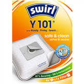 Dulkių siurblių maišeliai Swirl Micropor Y 101, 4vnt