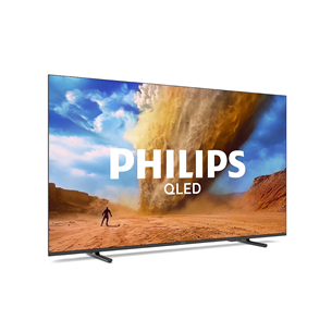 Televizorius Philips PUS7810, 55'', 4K UHD, QLED, juodas