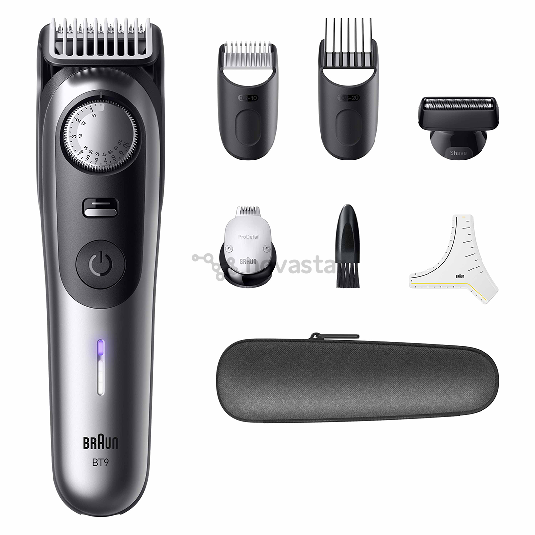 Barzdaskutė Braun Series 9, pilka/juoda