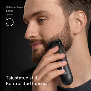 Barzdaskutė Braun Series 5, juoda
