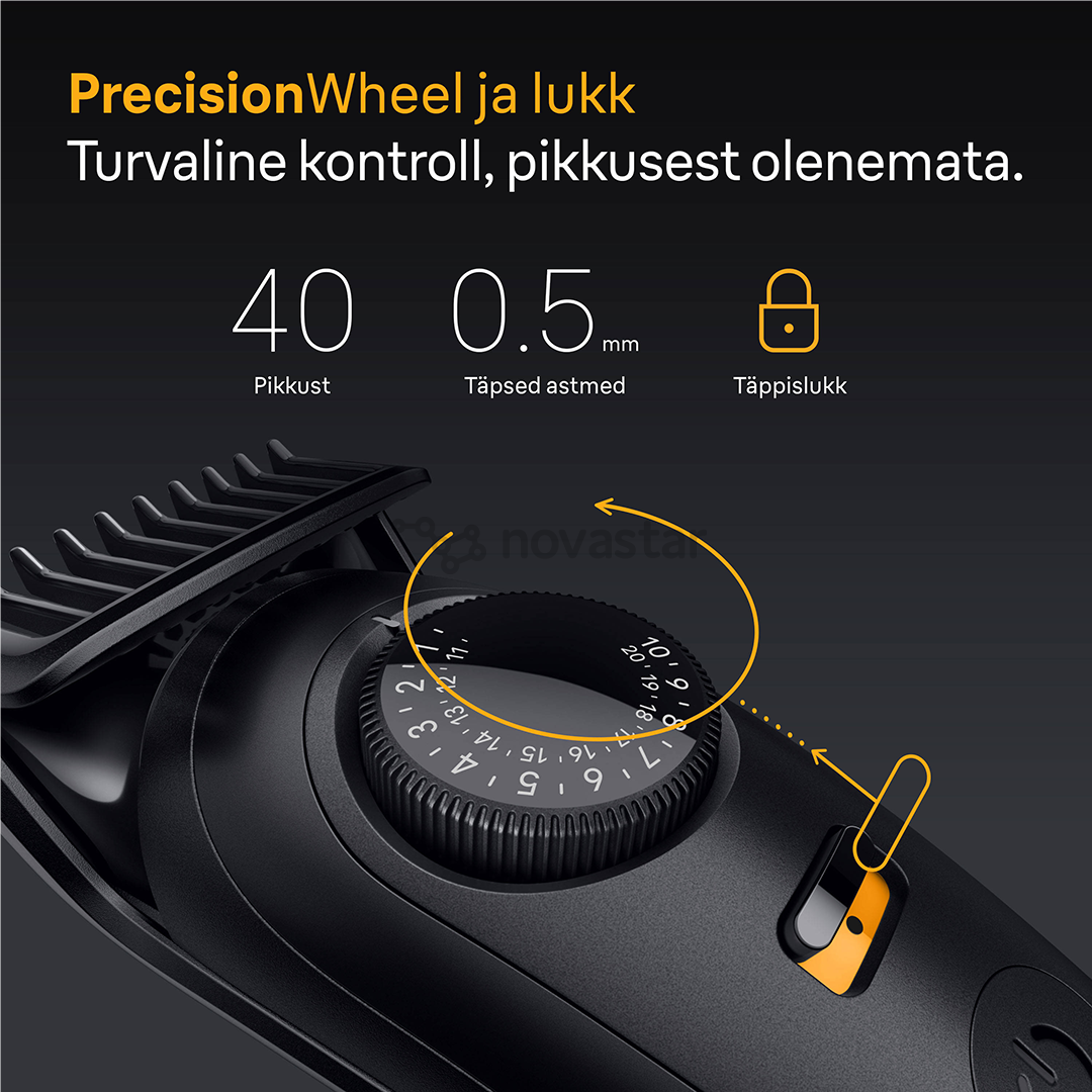 Barzdaskutė Braun Series 5, juoda