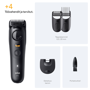 Barzdaskutė Braun Series 5, juoda