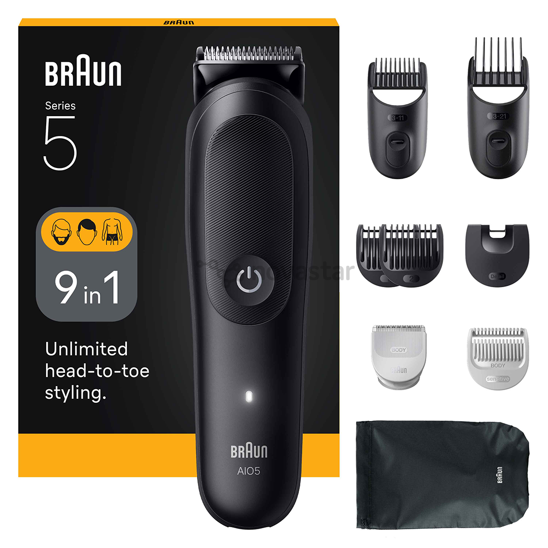 Braun Series 5, 9 в 1, черный - Мультитриммеp