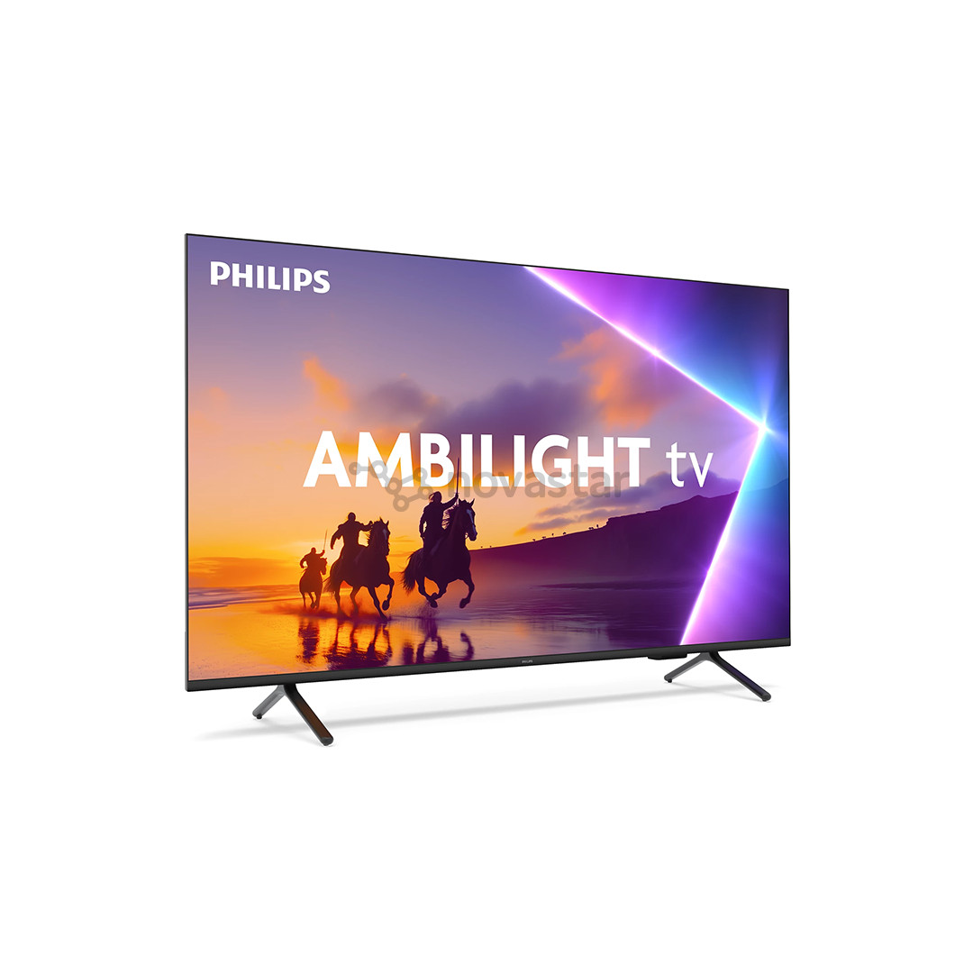 Philips PUS8510, 43'', 4K UHD, QLED, juodas - Televizorius