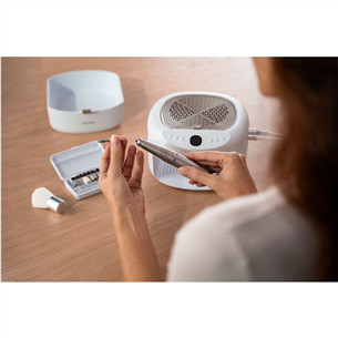 Beurer StudioNails Pro, 3-in-1, baltas - Manikiūro/pedikiūro rinkinys