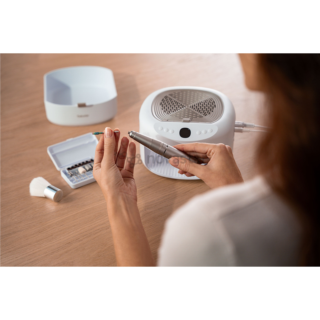 Beurer StudioNails Pro, 3-in-1, baltas - Manikiūro/pedikiūro rinkinys