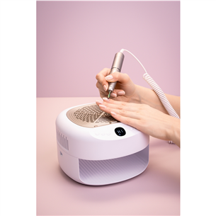 Manikiūro/pedikiūro rinkinys Beurer StudioNails Pro, 3-in-1, baltas