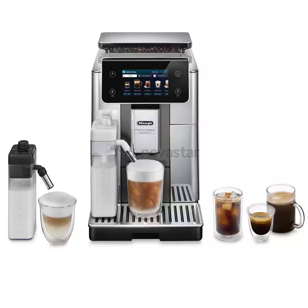 DeLonghi Primadonna Aromatic, серебристый - Кофемашина
