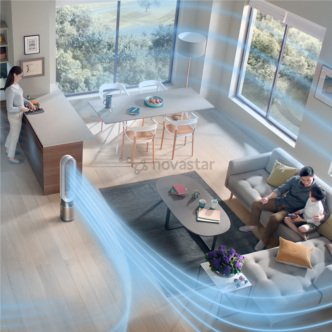 Dyson, baltas/aukso spalvos - Oro valytuvas