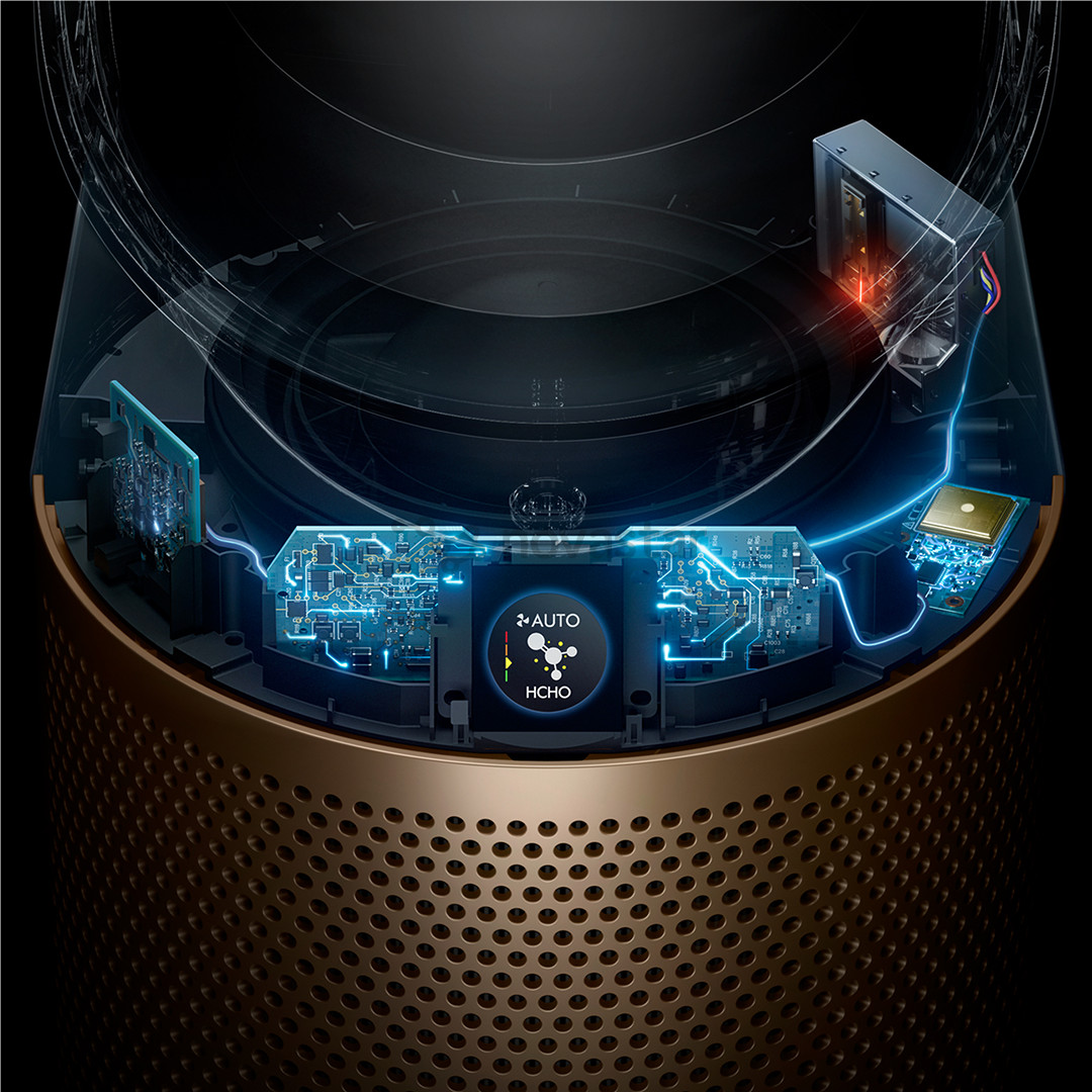 Dyson, baltas/aukso spalvos - Oro valytuvas