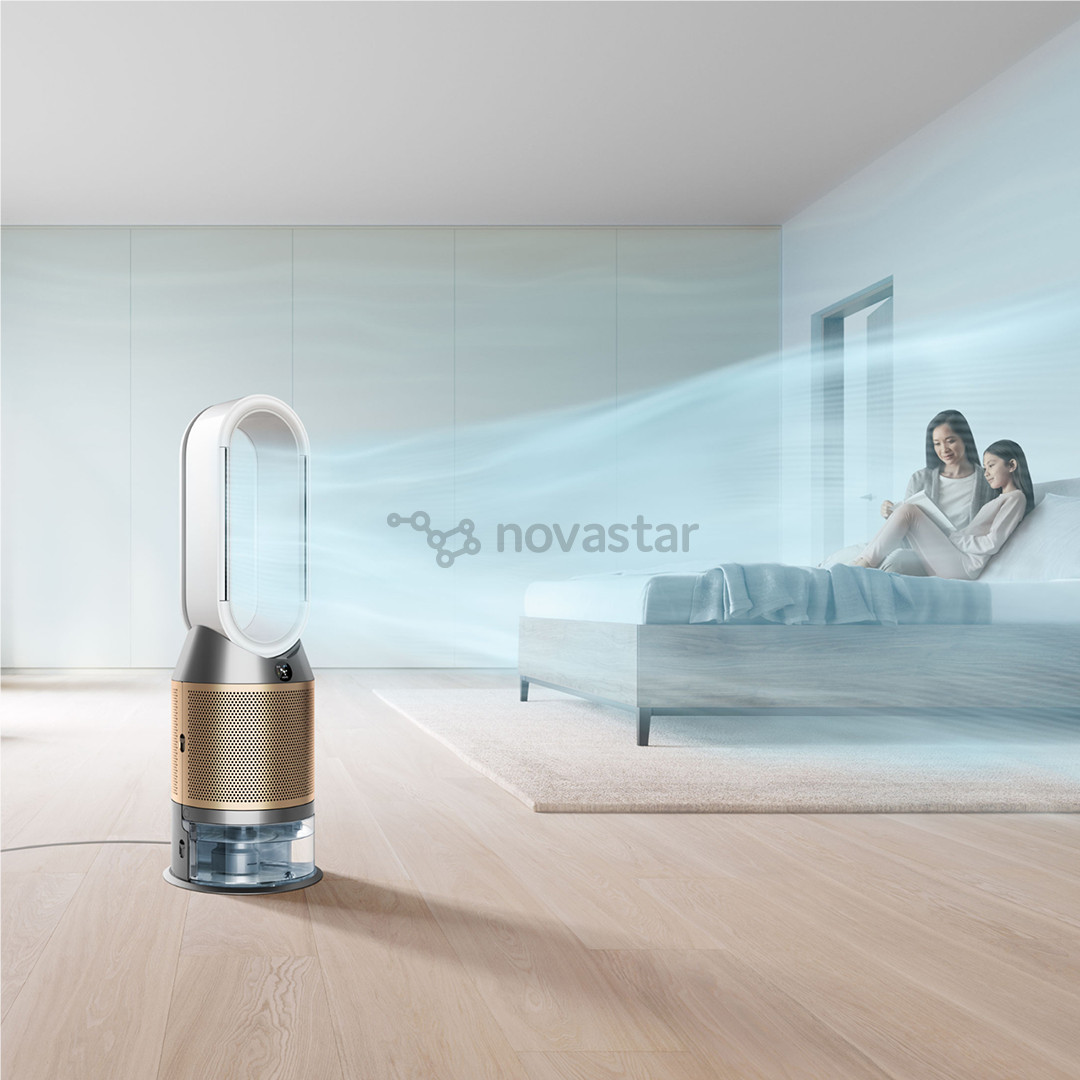 Dyson Purifier Humidify+Cool PH2 De-NOx, baltas/aukso spalvos - Oro valytuvas