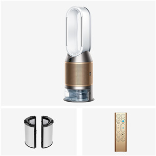 Dyson Purifier Humidify+Cool PH2 De-NOx, baltas/aukso spalvos - Oro valytuvas