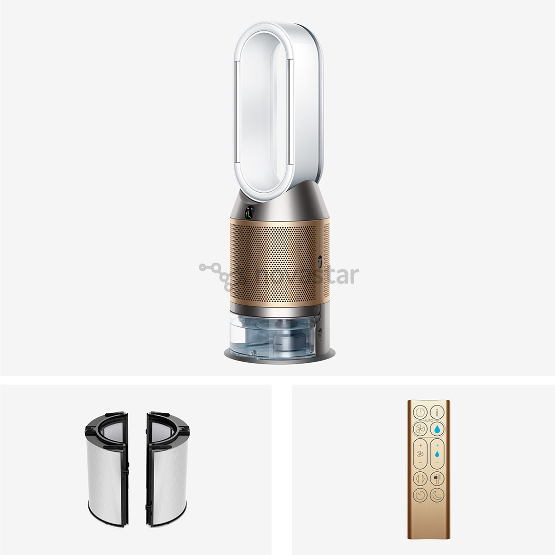 Dyson Purifier Humidify+Cool PH2 De-NOx, baltas/aukso spalvos - Oro valytuvas
