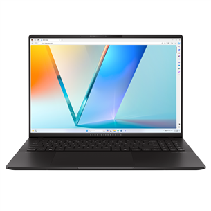 Asus Vivobook S 16 OLED, 16'', 3.2K, 120 Гц, OLED, Ryzen 7, 16 ГБ, 1 ТБ, Copilot+, ENG, черный - Ноутбук M5606UA-MX087W