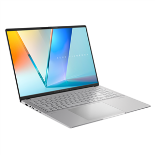 Asus Vivobook S 16 OLED, 16'', 3.2K, 120 Hz, OLED, Ryzen 7, 16 GB, 1 TB, Copilot+, ENG, cool silver - Notebook