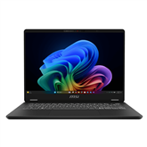 Nešiojamasis kompiuteris MSI Prestige 16 AI+ EVO, 16'', UHD+, OLED, Ultra 9, 32 GB, 1 TB, ENG, tamsiai pilkas