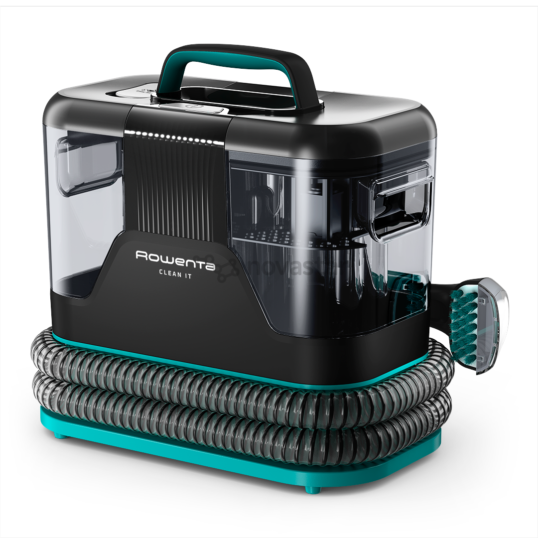 Rowenta Clean It, black/green - Carpet cleaner
