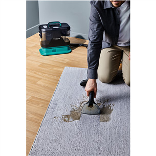 Kilimų ir apmušalų valymo įrenginys Rowenta Clean It, juodas/žalias