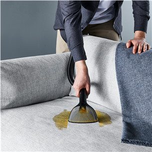 Kilimų ir apmušalų valymo įrenginys Rowenta Clean It, juodas/žalias