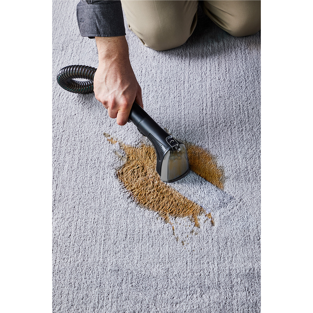 Kilimų ir apmušalų valymo įrenginys Rowenta Clean It, juodas/žalias