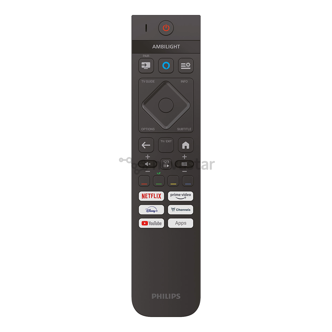 Philips PUS8510, 75'', 4K UHD, QLED, juodas - Televizorius