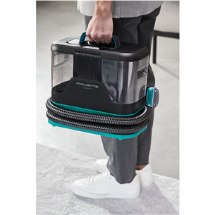 Kilimų ir apmušalų valymo įrenginys Rowenta Clean It, juodas/žalias
