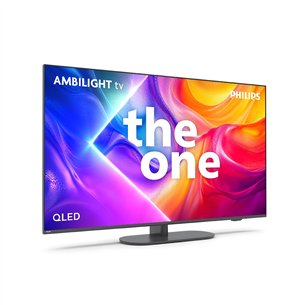 Philips The One PUS9010, 43'', 4K UHD, QLED, black - TV